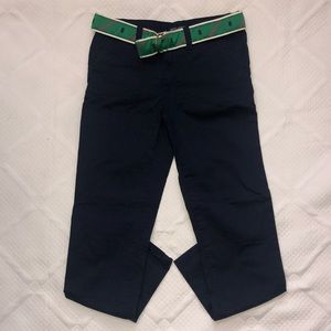 Ralph Lauren Navy Blue Twill Pants (girls)